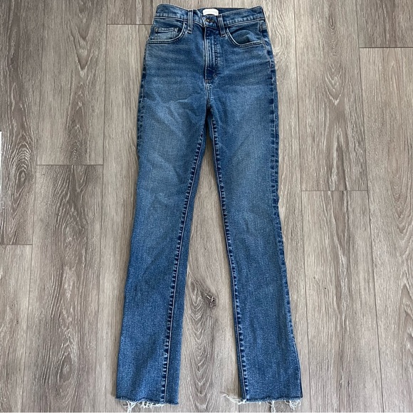 Favorite Daughter The Valentina Tower Super High Rise Cigarette Jeans in Laurel - Picture 6 of 16